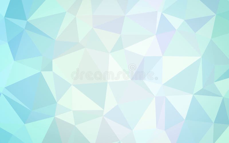 Abstract blue polygon wallpaper stock illustration