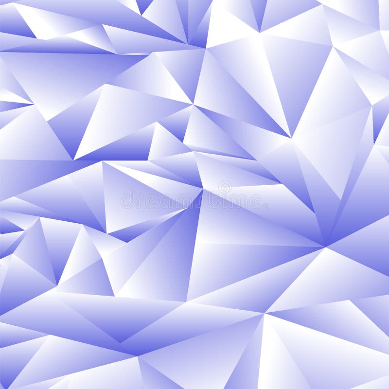 Abstract Blue Polygonal Background Stock Vector Illustration of shape