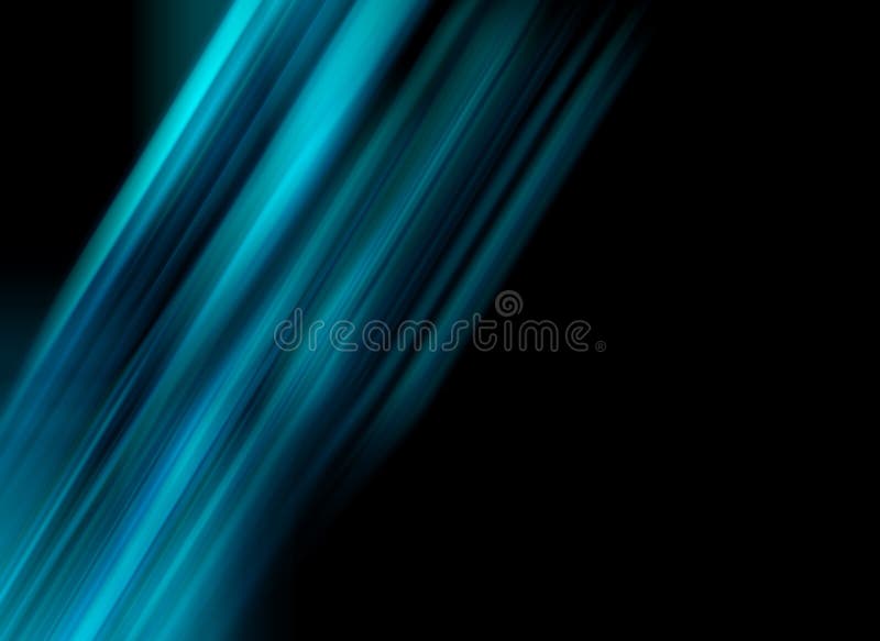 Abstract blue shape design on black background vector illustration Abstract blue shape design on black background vector illustration