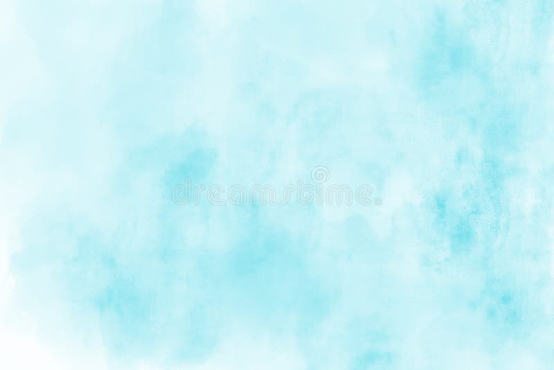 Abstract blue sky Water color background, Illustration, texture for design