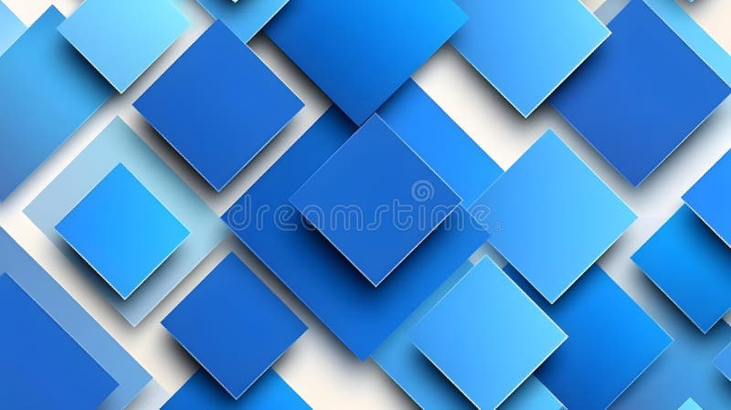 Abstract Blue Square Geometric Pattern Background Good Resolution Stock Photo royalty free illustration
