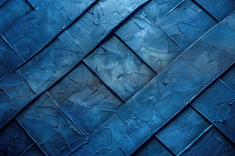 Abstract blue square repetitive pattern polygon geometry in background. AIG51. stock photos