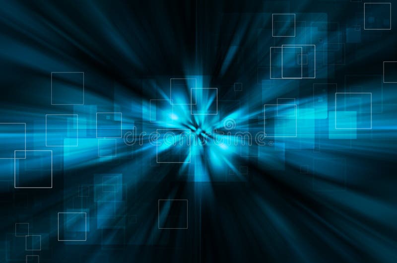 Blue Lines And Square Abstract Background Stock Illustration Illustration Of Banner Illustration 35420788