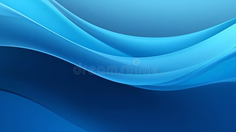 Abstract blue technology line wave design, digital futuristic soft lines and shapes design background vector illustration