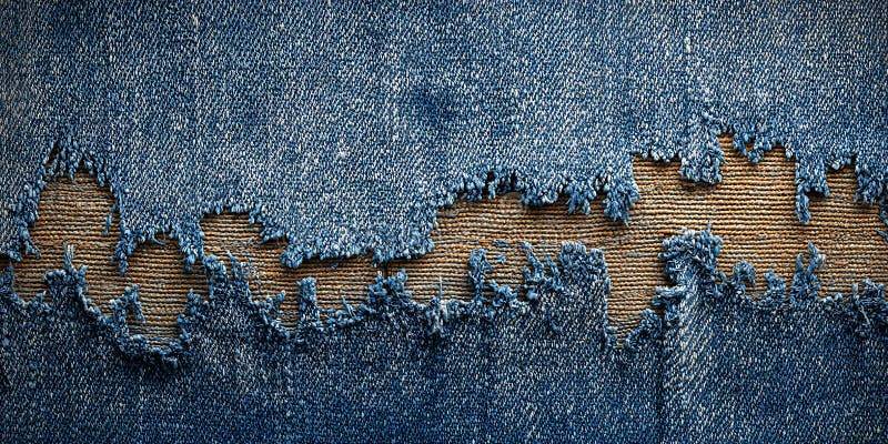 Abstract Blue Texture with Brown Linear Pattern Artistic Background stock illustration