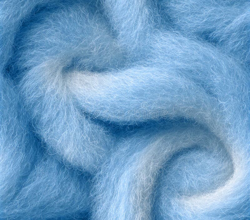 Abstract Blue Texture Swirling Light Blue Fiber Background stock illustration