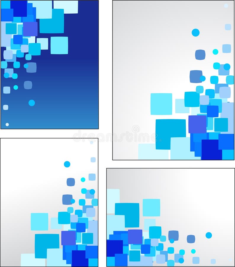 Abstract blue vector backgrounds stock illustration Abstract blue vector backgrounds stock illustration