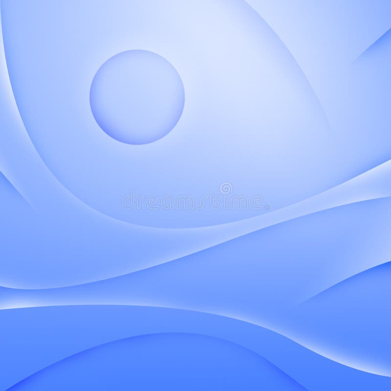 Abstract blue waves background