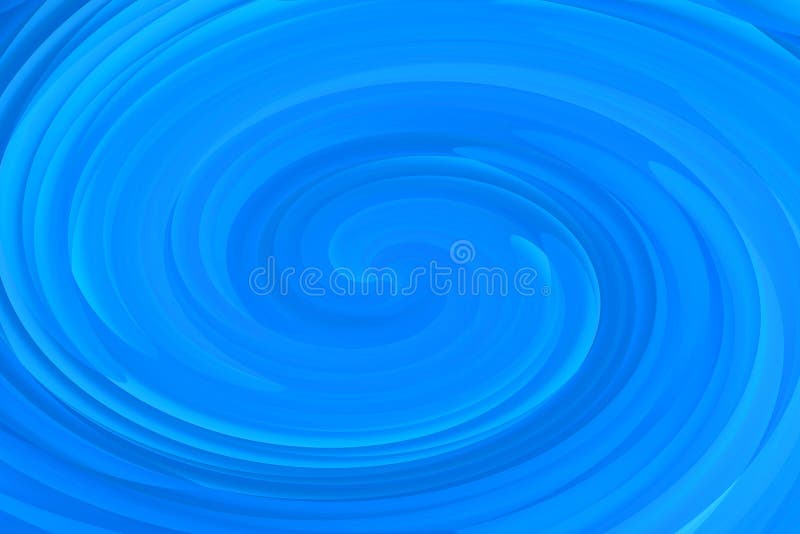 Abstract Blue Whirlpool Pattern Background Stock Illustration ...