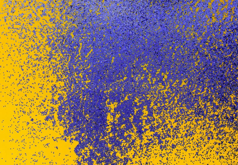 Abstract blue and yellow background. Bright background for your design royalty free stock photos