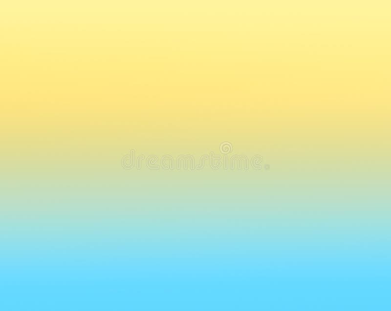 Abstract Blue Yellow Gradient Background Bright Backdrop Template