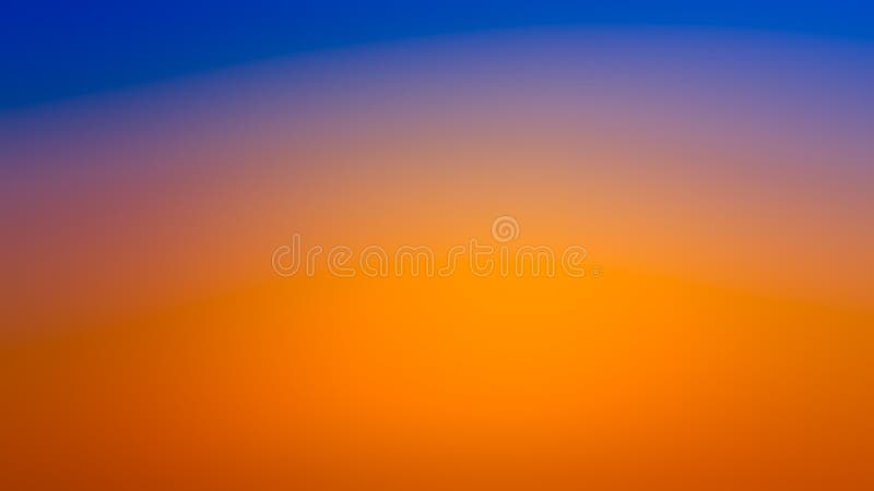Abstract Blur Gradient Blue and Orange Background Stock Photo ...