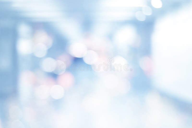 Abstract blur hospital corridor defocused medical background