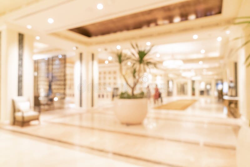 Abstract Blur Luxury Hotel Lobby for Background Stock Photo - Image of  buildings, luxury: 179092112
