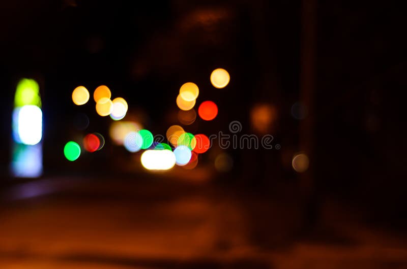 Blurred Background of the Car Lights Stock Photo Image of bridge