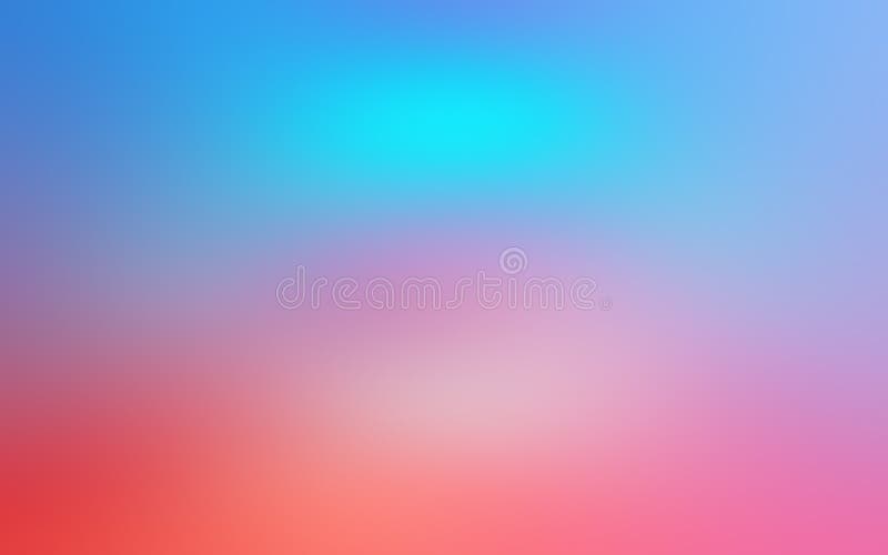 Abstract Blurred Background Of Gradient Fluorescent Colors vector illustration