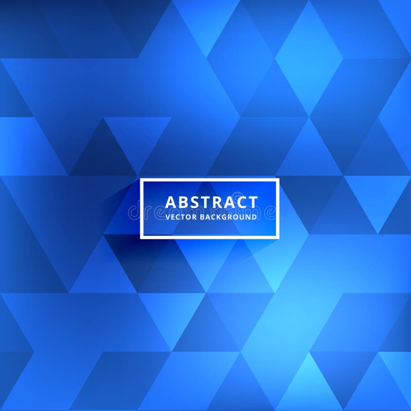 Abstract blurred blue shiny triangle patterns vector illustration Abstract blurred blue shiny triangle patterns vector illustration