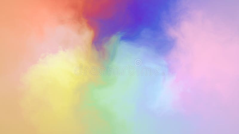 Abstract blurred multicolored motion gradient mesh background in rainbow colors. Bright colorful smooth banner template. Easy editable soft colored backdrop