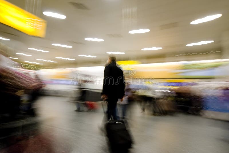 Abstract blurred people stock photography