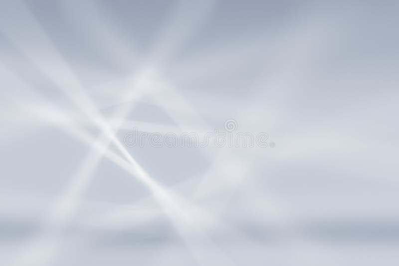 Abstract blurry silver gradient background with spinning light beams