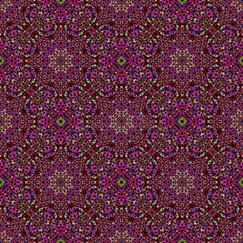 Abstract Boheems oosters het patroonontwerp van de gemsteen royalty-vrije illustratie Abstract Boheems oosters het patroonontwerp van de gemsteen royalty-vrije illustratie