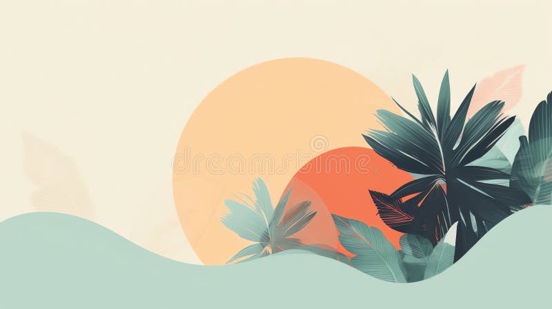 8Abstract_boho_minimal_simplistic royalty free stock image