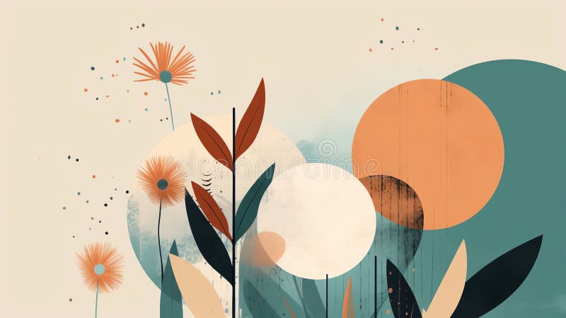 1Abstract_boho_minimal_simplistic royalty free stock photo