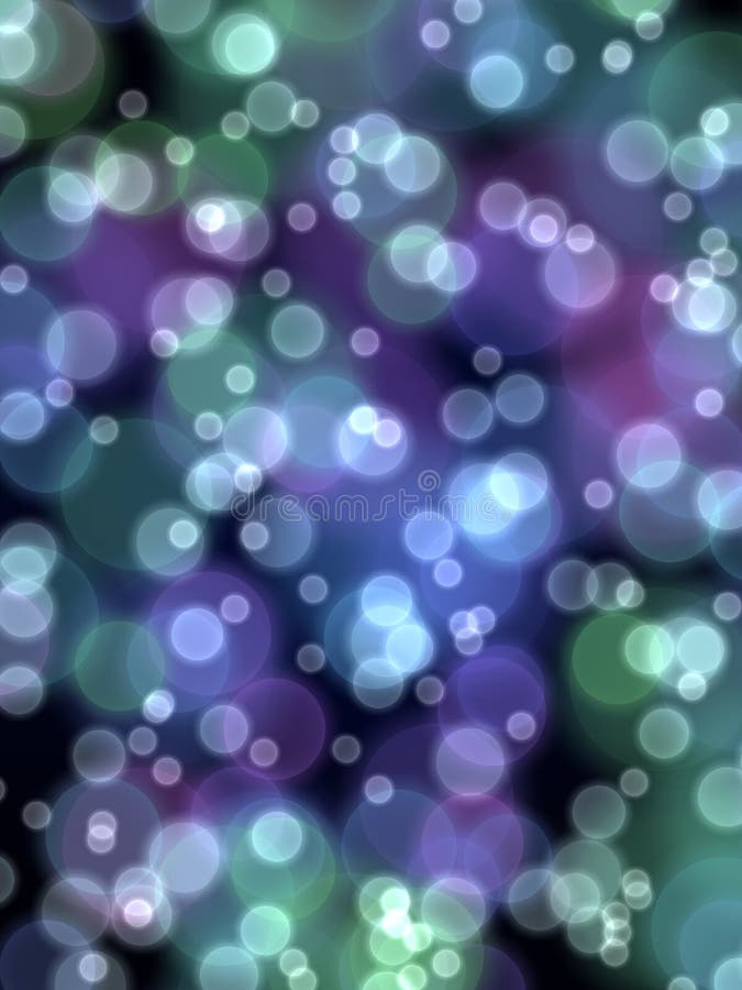 Abstract bokeh background stock illustration