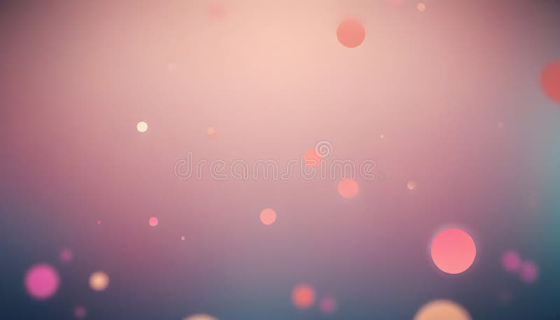 Abstract bokeh background. Colorful bokeh background. Generative AI stock illustration