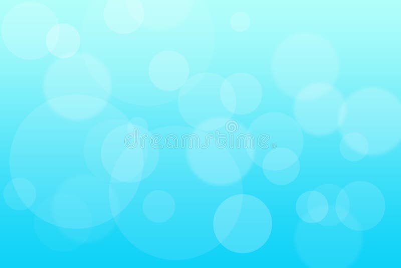 Abstract bokeh blue glitter background vector illustration