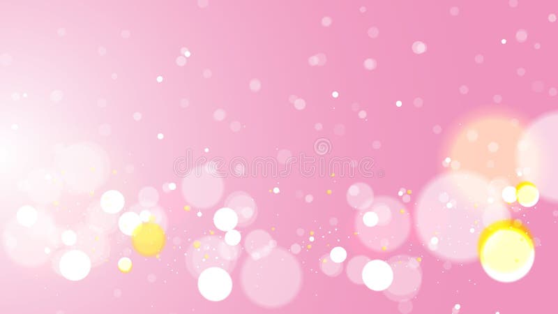 Abstract bokeh light on pink background. Eps10 vector. Lighting bokeh vectors