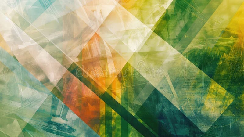 Abstract bright green shape repetitive pattern polygon in the background. AIG51. stock photography