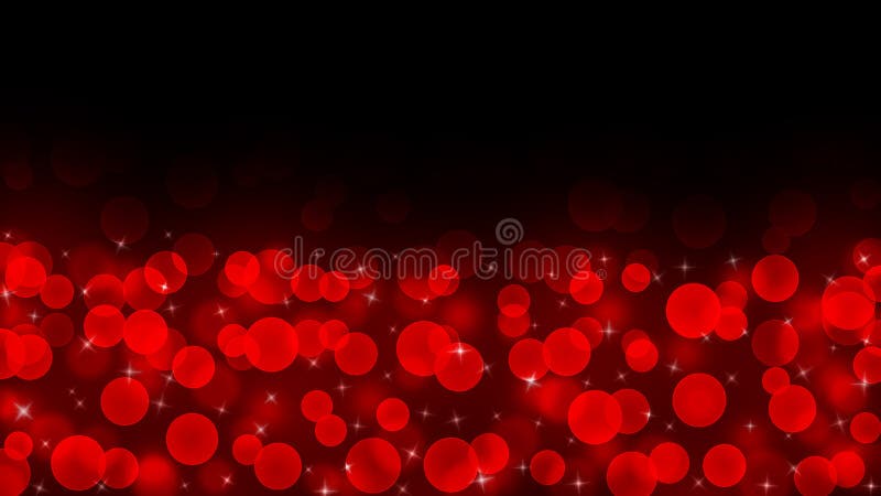 Abstract Bright Red Light Sparkles and Bokeh in Dark Background royalty free stock photo Abstract Bright Red Light Sparkles and Bokeh in Dark Background royalty free stock photo