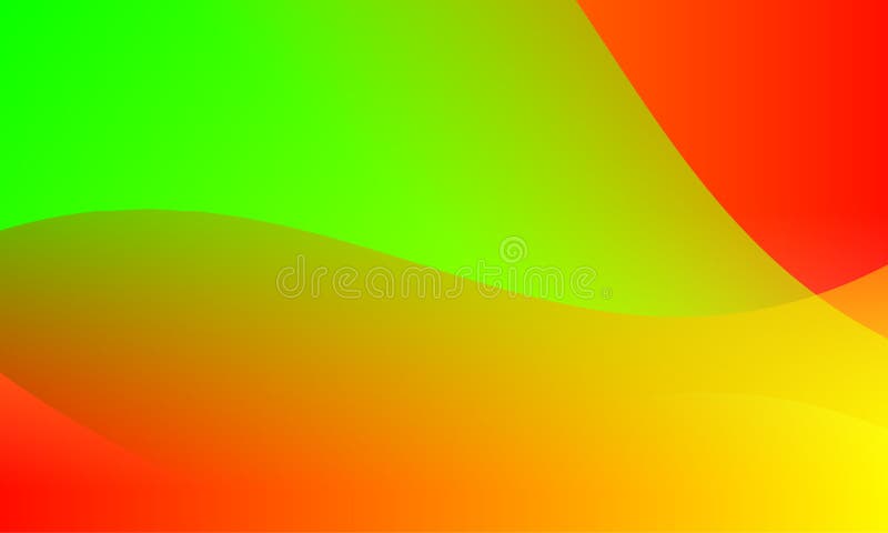 Abstract Bright Red Yellow Green Colors Background. Vector Illustration  Stock Illustration - Illustration of yellow, backgrounds: 133075903