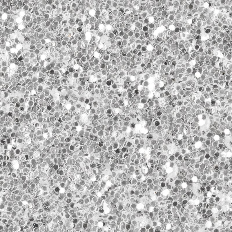 White glitter texture abstract background Stock Photo by