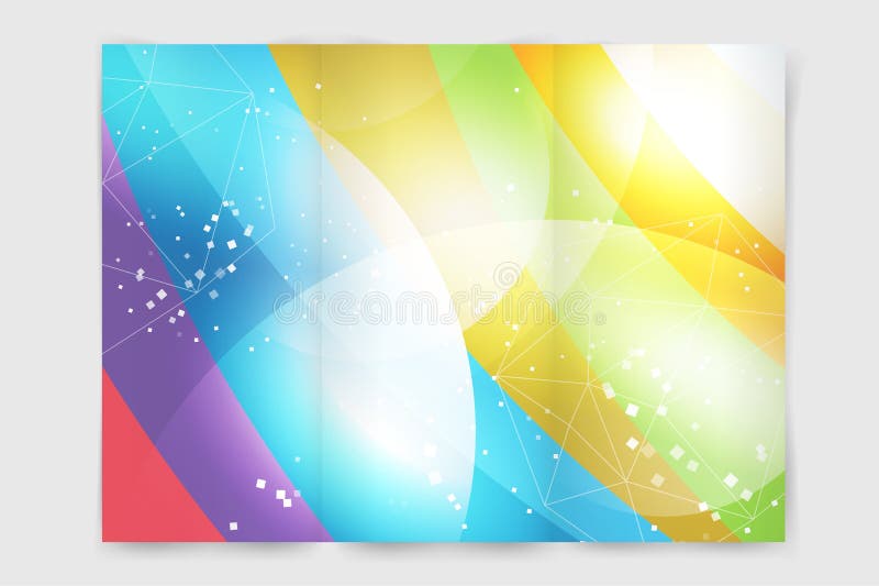 Abstract Brochure Or Flyer Design Template Stock Vector Illustration Of Brochure Poster