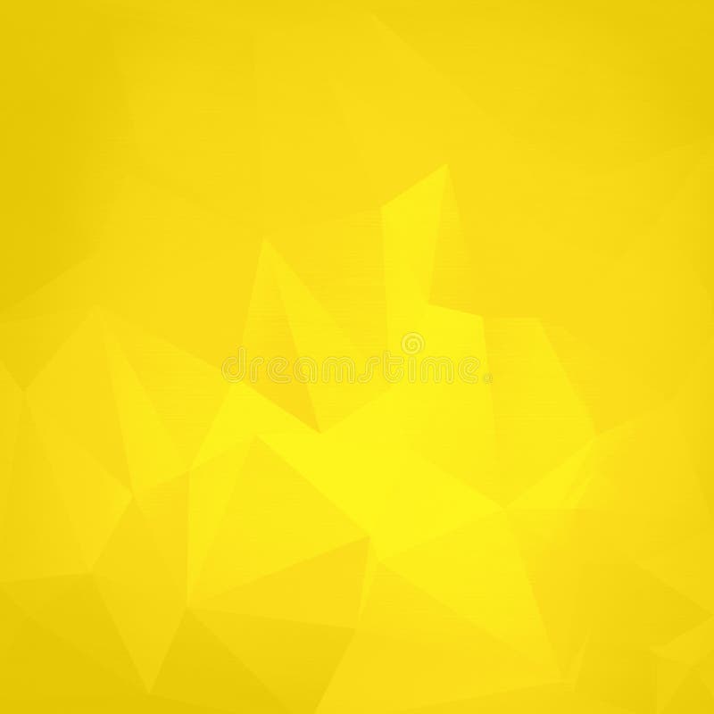 Abstract Light Yellow Triangle Background Texture Stock Illustration