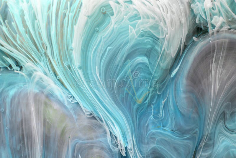 paint brushes in a colorful wave paint brushes in a colorful wave
