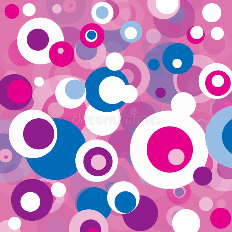 Abstract bubble background