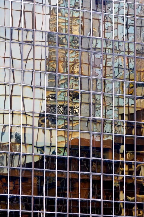 Abstract building reflection