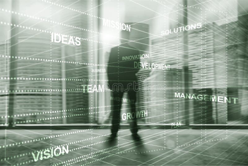 Abstract business background. Universal Wallpaper Finance concept. Silhouettes of people mixed media futuristic. Idias royalty free illustration Abstract business background. Universal Wallpaper Finance concept. Silhouettes of people mixed media futuristic. Idias royalty free illustration