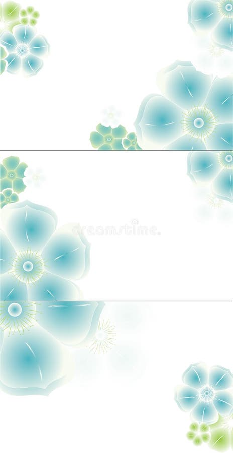 Abstract business visit card design