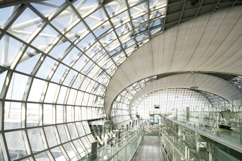 Abstract ceiling interior background