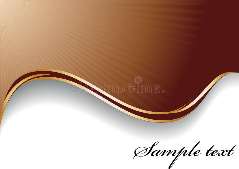 Abstract Chocolate Background Stock Vector - Illustration of brown, beauty:  8061466