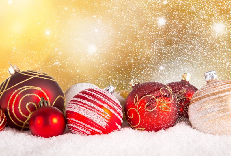 Golden Christmas Background Stock Image - Image of holiday, dark: 20444769