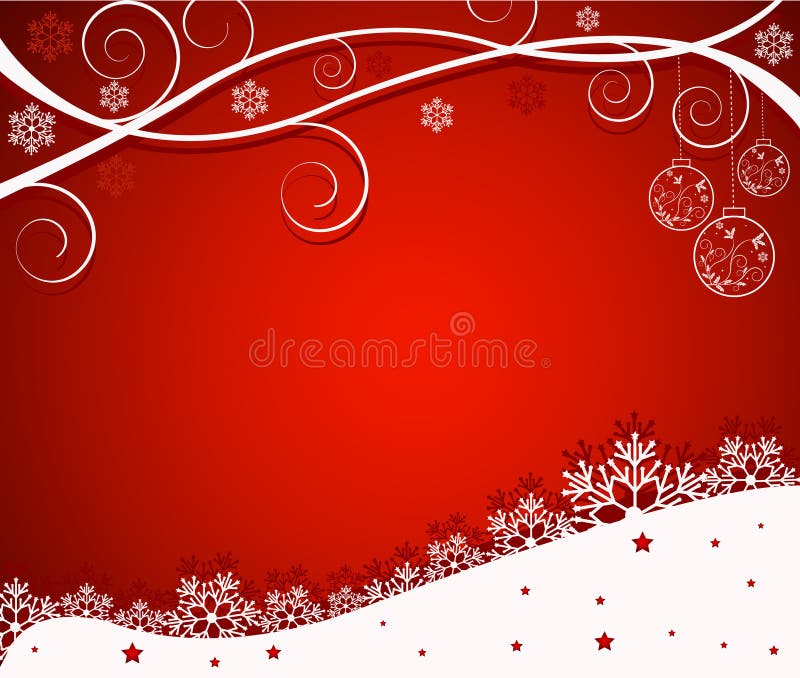 Abstract Christmas background - vector