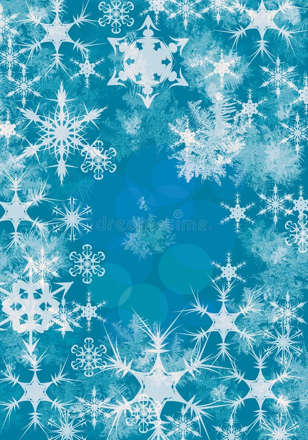 Abstract Christmas card