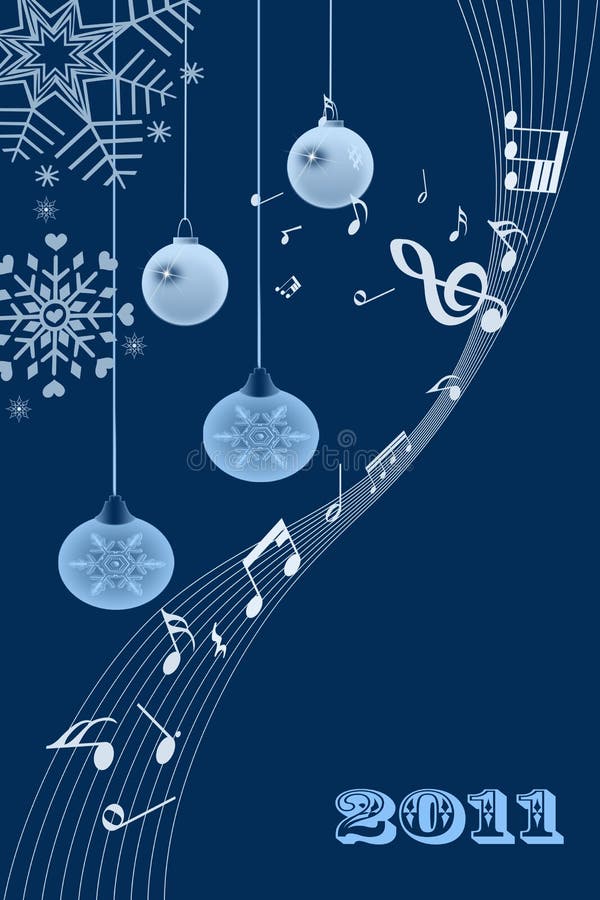 Abstract christmas light background