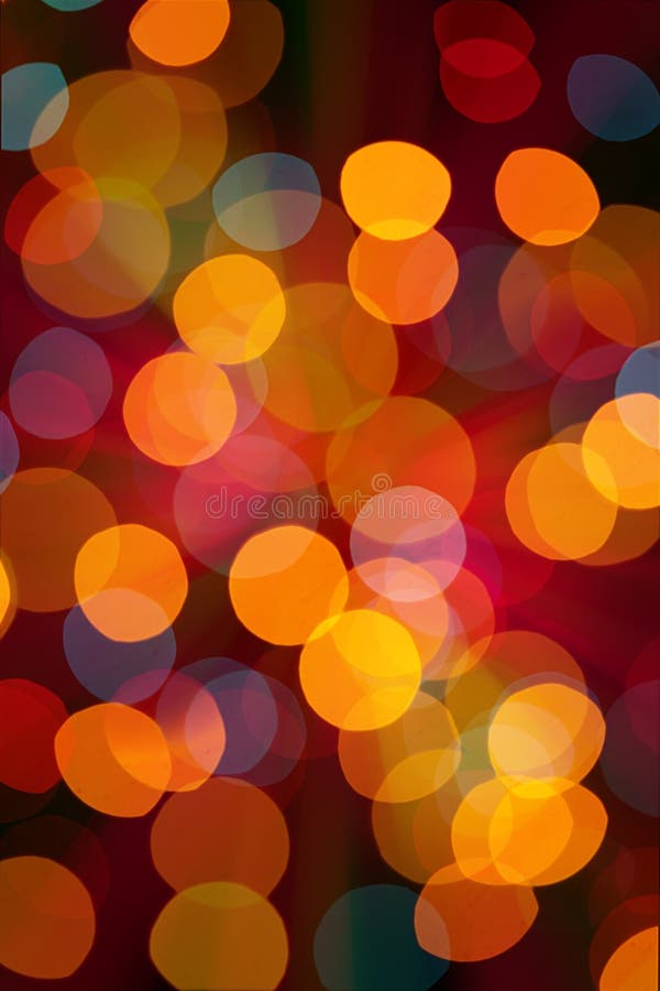 Abstract Christmas light background