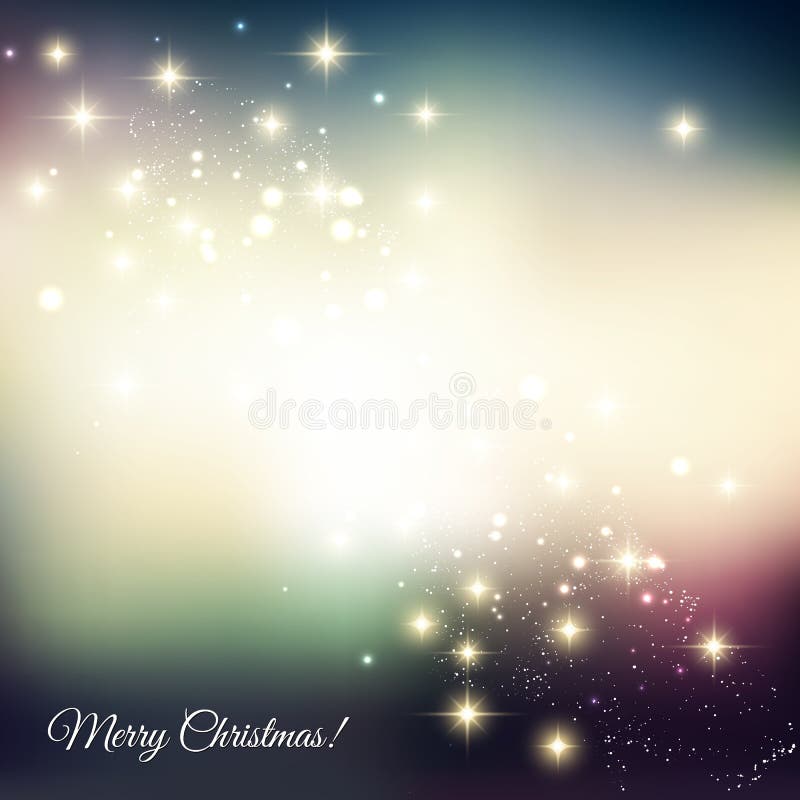 Abstract Christmas light background